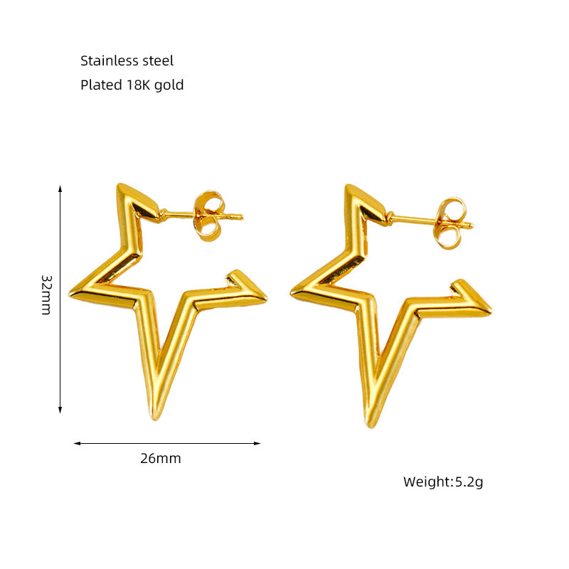 Star Stud Earring