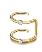 Ethnic Stone Earring Cuffs