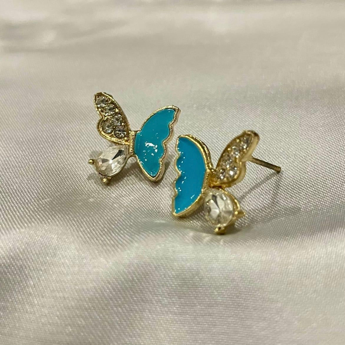 Butterfly Stone Earrings