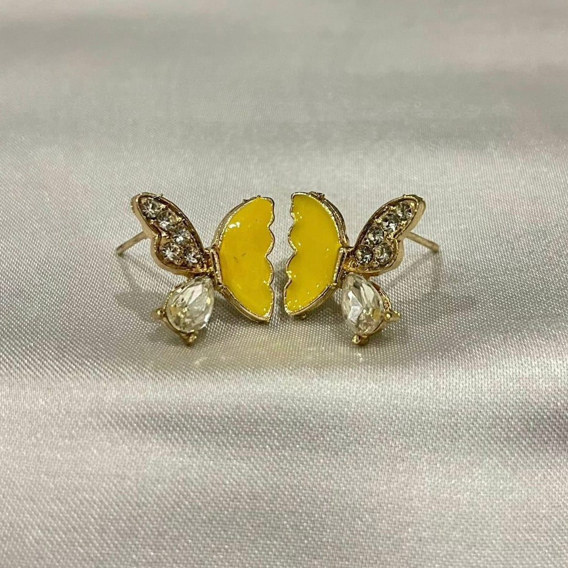 Butterfly Stone Earrings