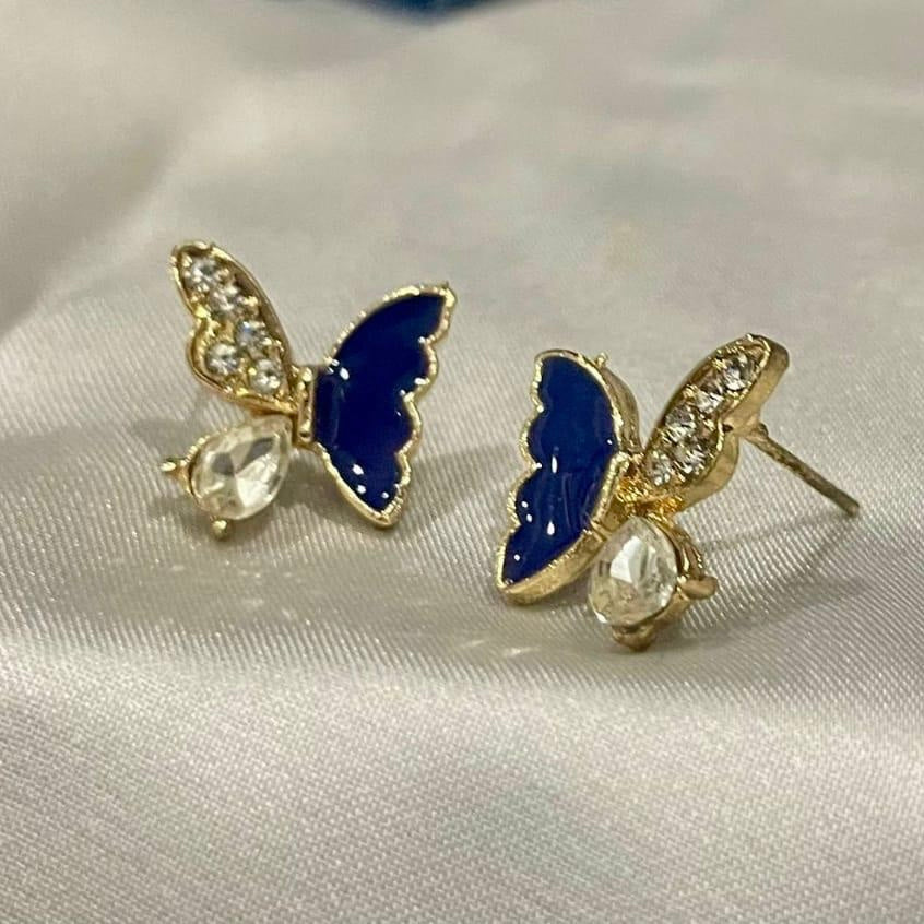 Butterfly Stone Earrings