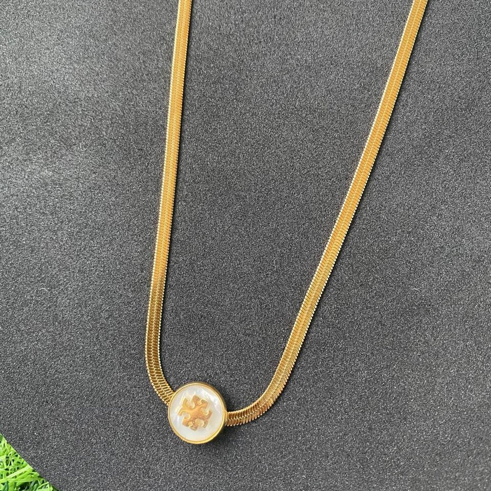 TB Snake Chain Necklace