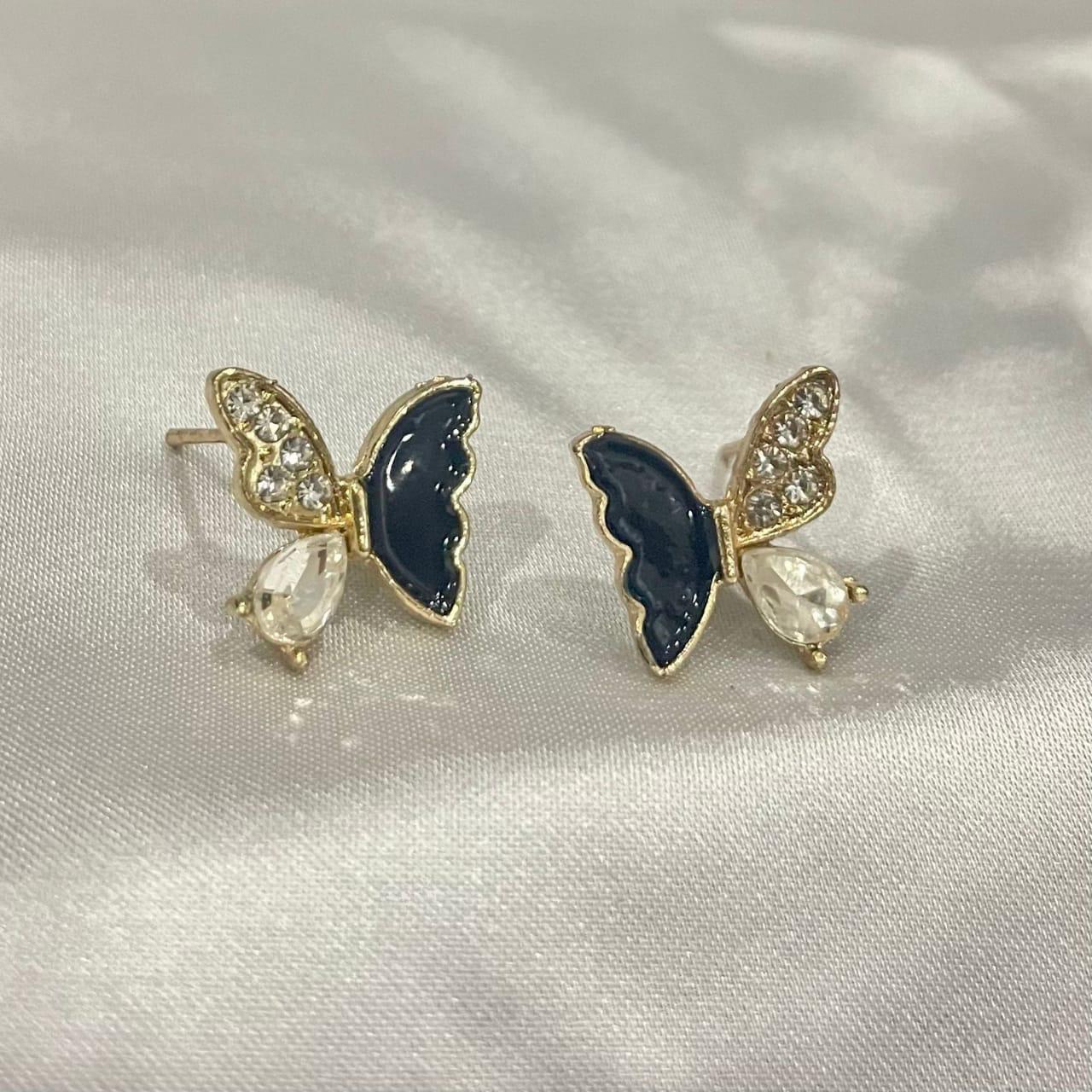 Butterfly Stone Earrings
