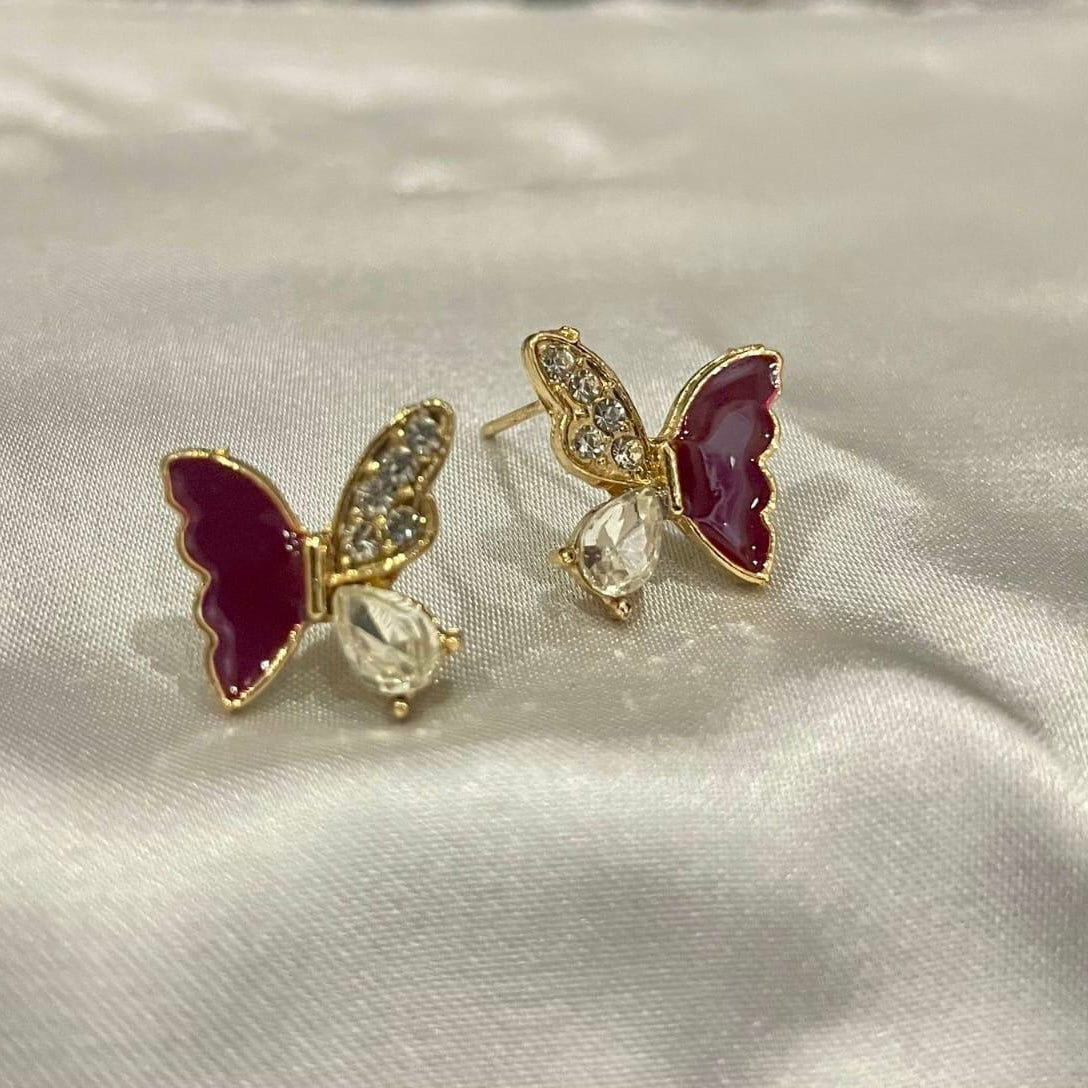 Butterfly Stone Earrings