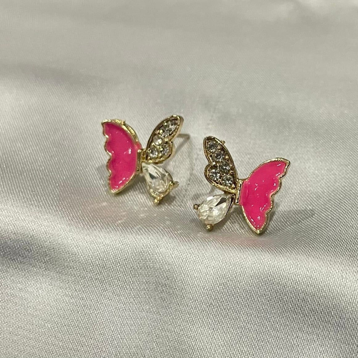 Butterfly Stone Earrings