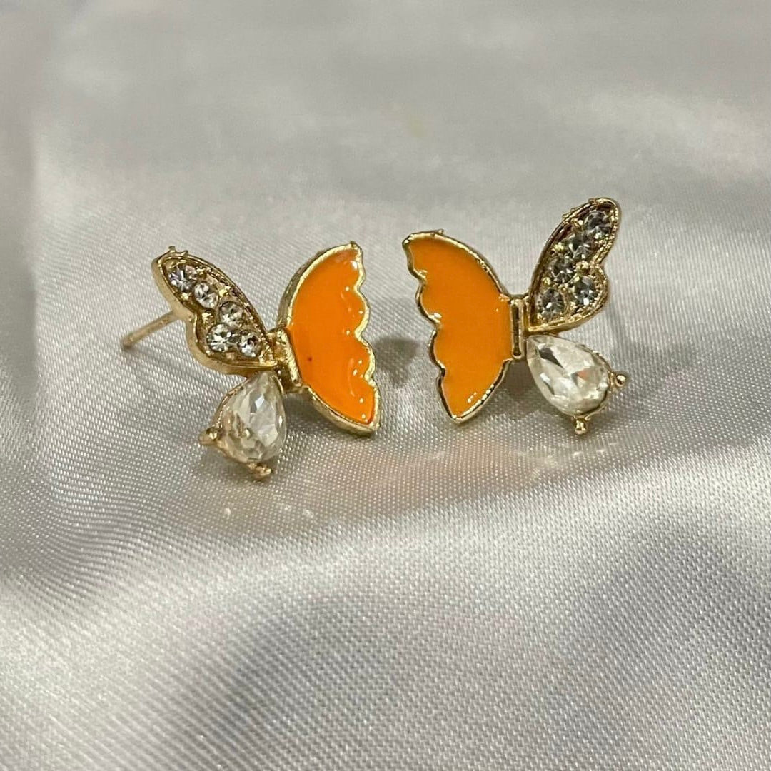 Butterfly Stone Earrings