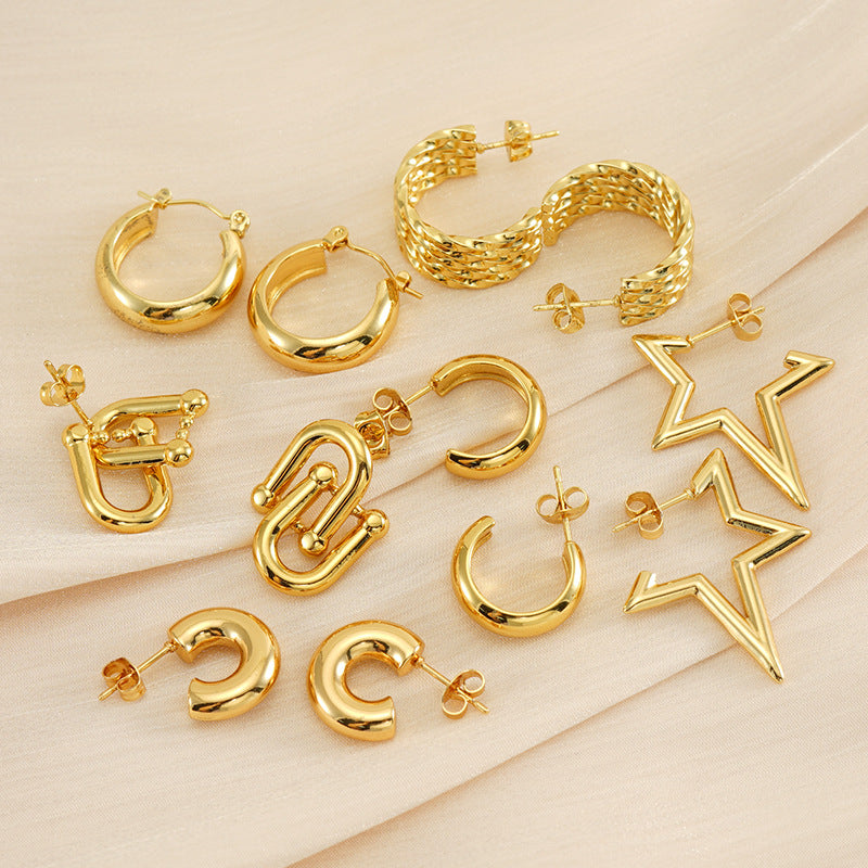 Star Stud Earring