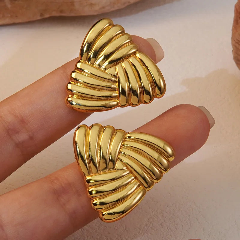 Chunky Triangle Earring