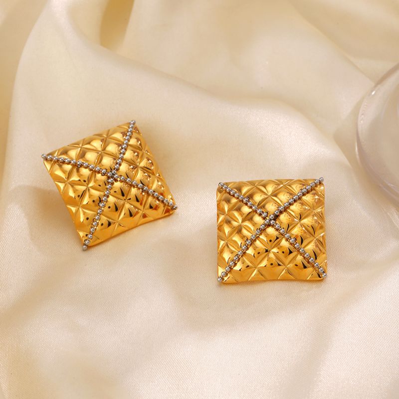 Square Stud Earring