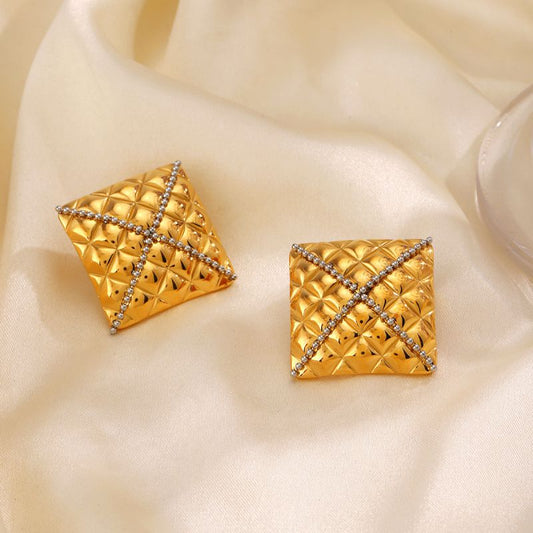 Square Stud Earring