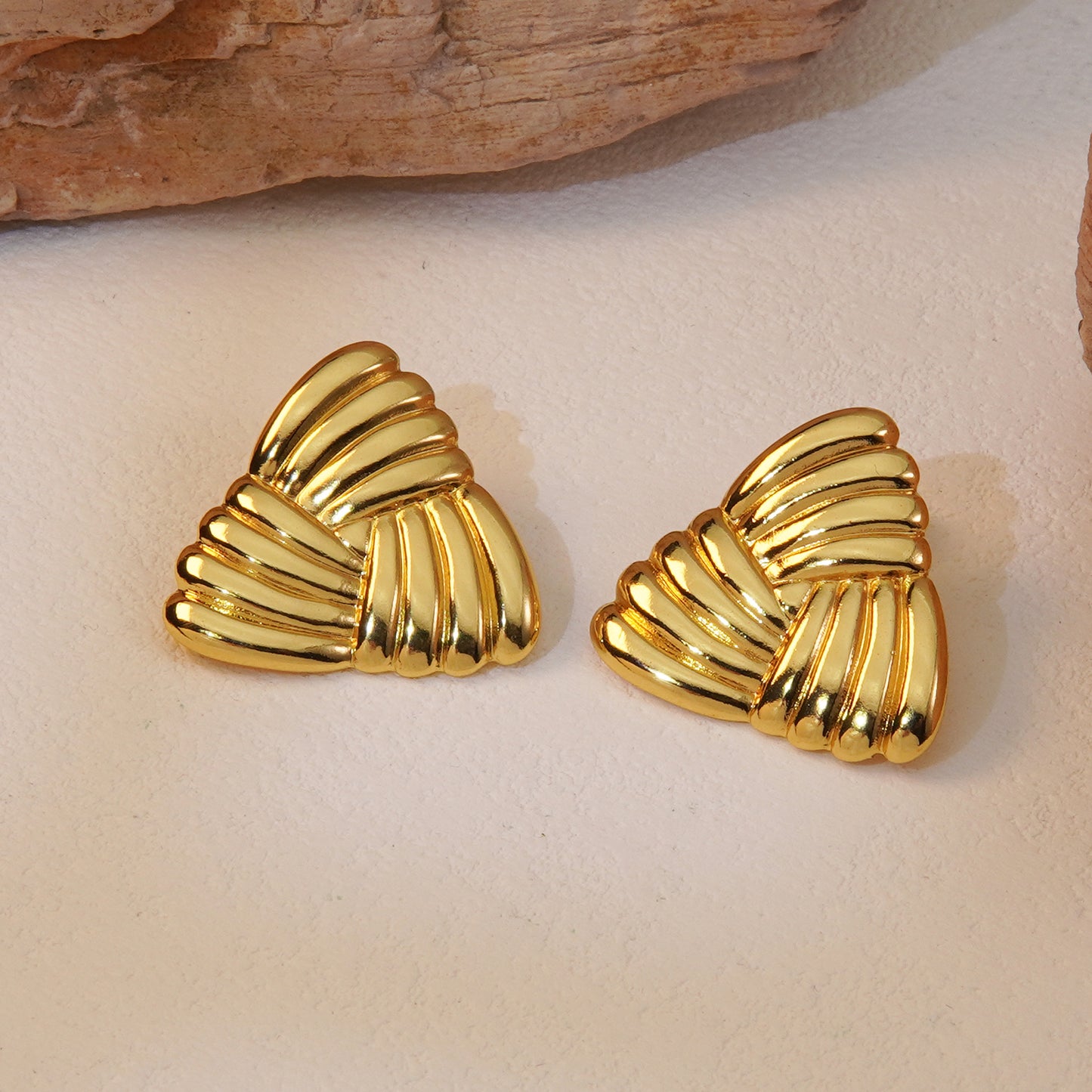 Chunky Triangle Earring