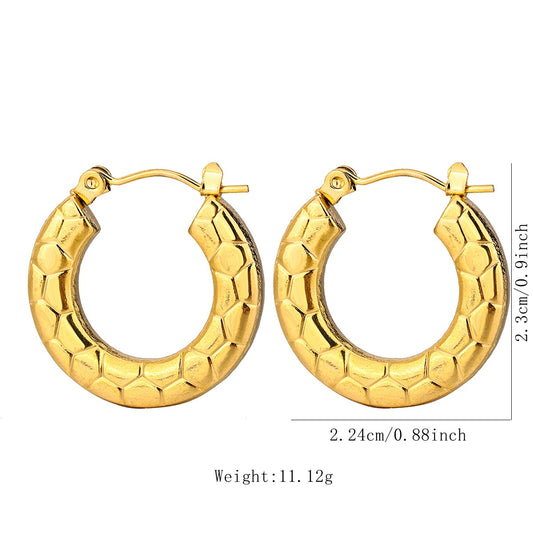 Woven Clip Earring