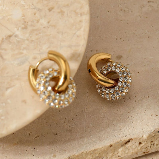 Elevated Hoop Earring