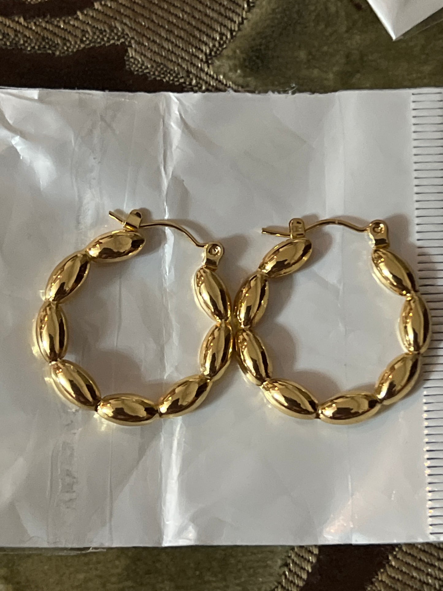 Bubble Hoop Earring
