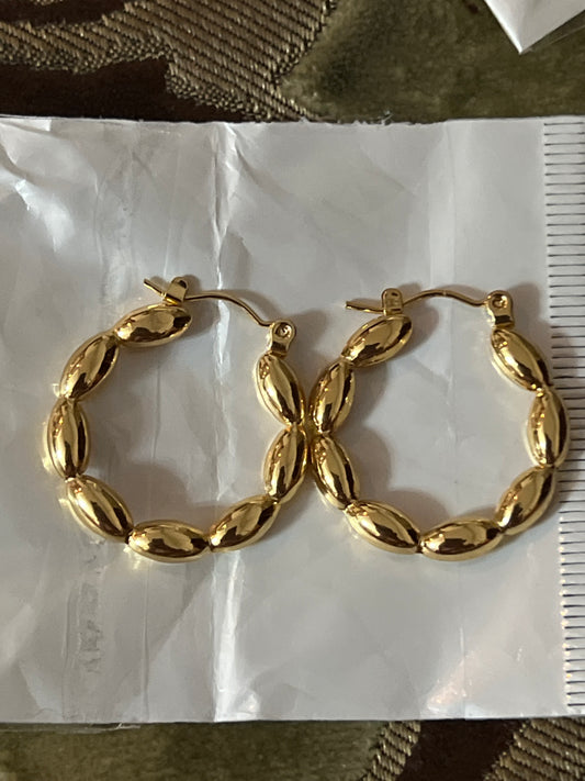 Bubble Hoop Earring