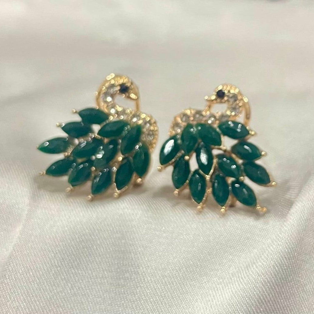 Flamingo Gold Earrings