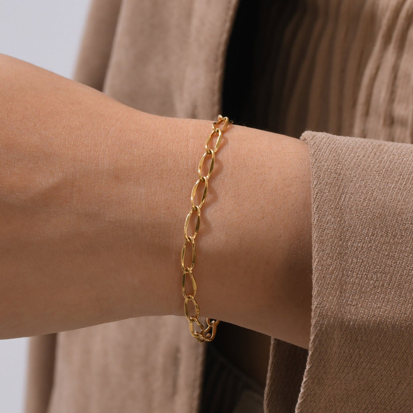 Link Stone Bracelet
