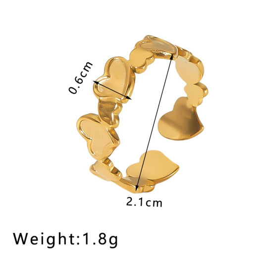 Heart Band Ring