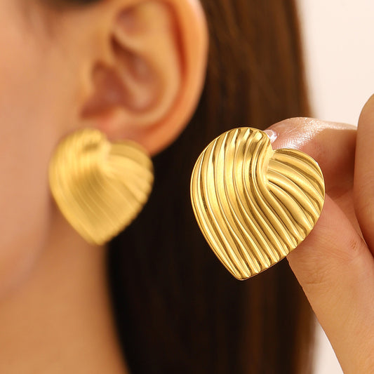 Chucky Ancient Heart Earring