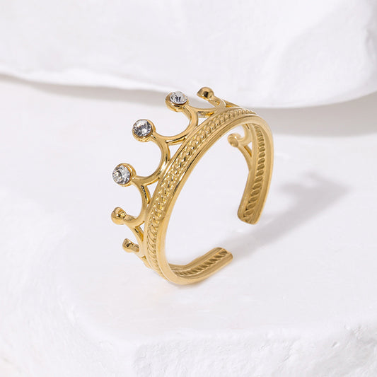 Crown Stone Ring